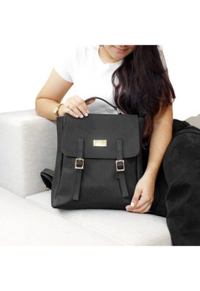 Morral Bolso Maletin Karla Chacon Gina Negro