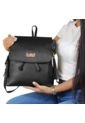 Morral Casual Mediano De Dama Mujer Karla Chacon Pace Negro de KARLA CHACON