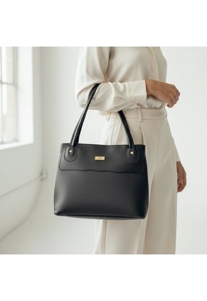 Bolso Dama Cartera Mujer Karla Chacon Gema Negro