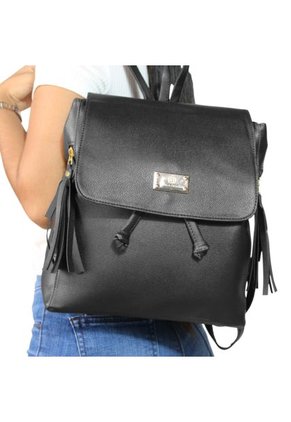 Morral Casual Mediano De Dama Mujer Karla Chacon Pace Negro