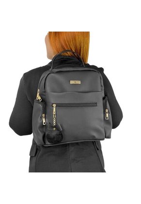 Morral Casual Mediano De Dama Mujer Karla Chacon Naty Negro