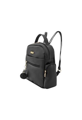 Morral Casual Mediano De Dama Mujer Karla Chacon Naty Negro