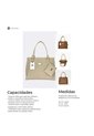 Bolso Dama Cartera Con Monedero Mujer Karla Chacon de KARLA CHACON