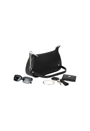 Bolso De Hombro Cartera Mujer Dama Karla Chacon Romy Negro