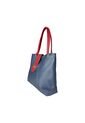 Bolso Cartera Mujer Dama Karla Chacon Line Azul Con Cosmetiquera de KARLA CHACON