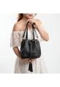 Bolso Cartera Mujer Dama Karla Chacon Iris Negro de KARLA CHACON
