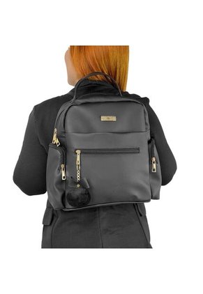 Morral Casual Mediano De Dama Mujer Karla Chacon Naty Negro