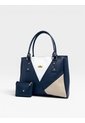 Bolso Dama Cartera Mujer Karla Chacon Olga Azul de KARLA CHACON