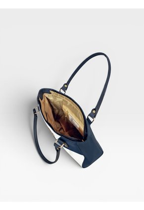 Bolso Dama Cartera Mujer Karla Chacon Olga Azul