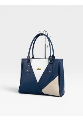 Bolso Dama Cartera Mujer Karla Chacon Olga Azul