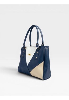 Bolso Dama Cartera Mujer Karla Chacon Olga Azul