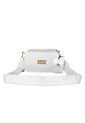 Bolso Manos Libres De Dama Mujer Karla Chacon Evah Blanco de KARLA CHACON