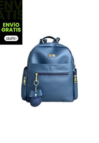 Morral Casual Mediano De Dama Mujer Karla Chacon Naty Azul KARLA CHACON