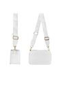 Bolso Manos Libres De Dama Mujer Karla Chacon Evah Blanco de KARLA CHACON