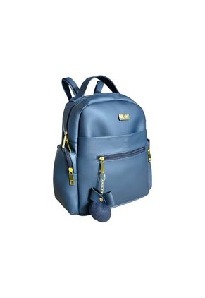 Morral Casual Mediano De Dama Mujer Karla Chacon Naty Azul