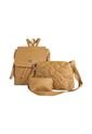 Combo Set Morral Pace + Manos Libres Cuba + Monedero Karla Chacon Miel de KARLA CHACON