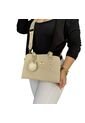 Bolso Cartera De Dama Mujer Karla Chacon June Beige de KARLA CHACON