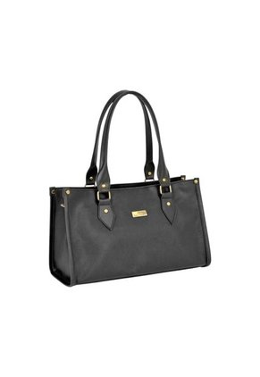 Bolso Con Monedero Dama Cartera Estructurada Mujer Karla Chacon Cloe Negro