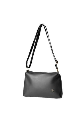 Set De Tres Piezas Bolso Tote Aroa + Bandolera + Monedero Karla Chacon  Negro