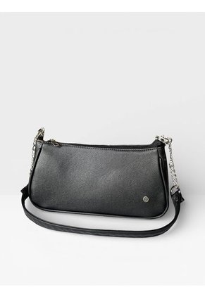 Bolso De Hombro Cartera Mujer Dama Karla Chacon Romy Negro
