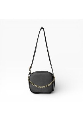 Bolso Manos Libres De Dama Mujer Karla Chacon Sade Negro