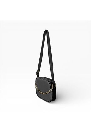 Bolso Manos Libres De Dama Mujer Karla Chacon Sade Negro