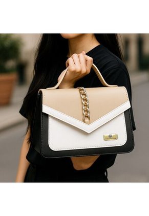 Bolso Cartera Mujer Dama Karla Chacon Magy Negro