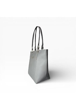 Bolso Mochila Bucket Dama Cartera Mujer Karla Chacon Mila Gris