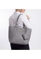 Bolso Mochila Bucket Dama Cartera Mujer Karla Chacon Mila Gris de KARLA CHACON