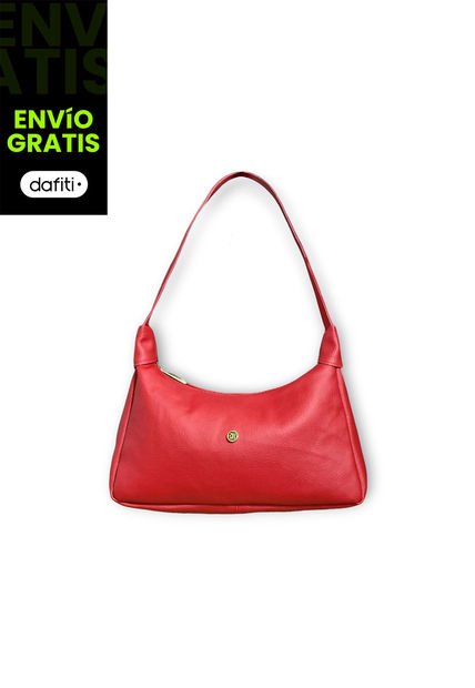 Bolso Dama Cartera Mujer Karla Chacón Praga Rojo