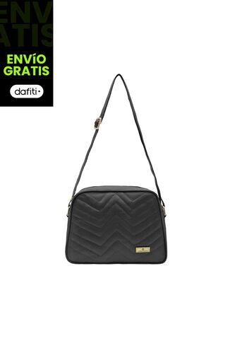 Bolso Manos Libres De Dama Mujer Karla Chacon  Tini Negro KARLA CHACON