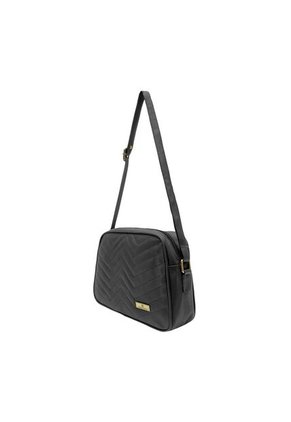 Bolso Manos Libres De Dama Mujer Karla Chacon  Tini Negro