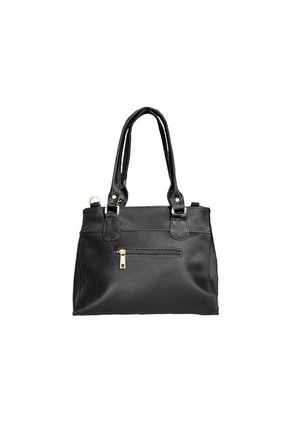 Bolso Cartera Doble Funcion Dama Mujer Karla Chacon Naza Negro