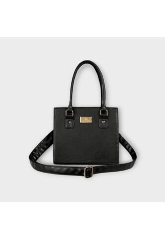 Bolso Doble Funcion De Dama Mujer Karla Chacon Jess Negro KARLA CHACON