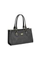 Bolso Con Monedero Dama Cartera Estructurada Mujer Karla Chacon Cloe Negro de KARLA CHACON
