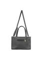 Bolso Con Monedero Dama Cartera Estructurada Mujer Karla Chacon Cloe Negro de KARLA CHACON