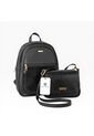 Combo Set Morral Nely + Manos Libres Lara Karla Chacon Negro de KARLA CHACON