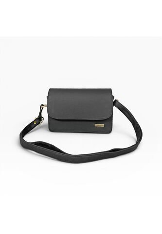 Bolso Manos Libres Casual Karla Chacon Nova Negro KARLA CHACON