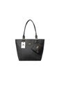 Set De Bolsos Para Mujer Bolso Tote Mila + Bolso Manos Libres Nova + Monedero Karla Chacon Negro de KARLA CHACON