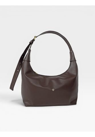 Bolso De Hombro Hobo Mediano Cartera Mujer Dama Karla Chacon Anne Cafe KARLA CHACON