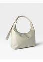 Bolso De Hombro Hobo Mediano Cartera Mujer Dama Karla Chacon Anne Beige de KARLA CHACON