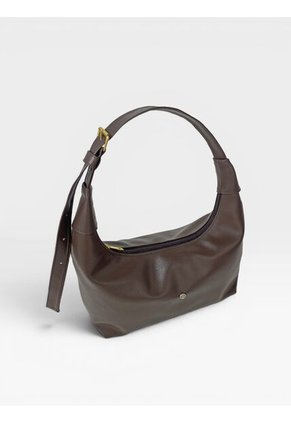 Bolso De Hombro Hobo Mediano Cartera Mujer Dama Karla Chacon Anne Cafe