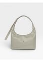 Bolso De Hombro Hobo Mediano Cartera Mujer Dama Karla Chacon Anne Beige de KARLA CHACON