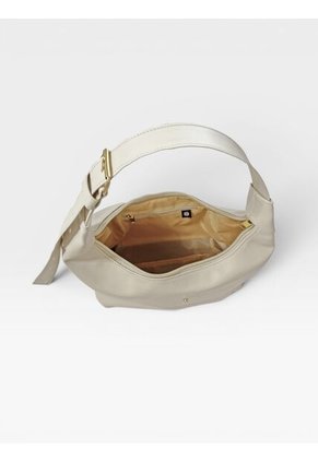 Bolso De Hombro Hobo Mediano Cartera Mujer Dama Karla Chacon Anne Beige