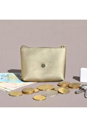 Monedero Pequeño Dama Mujer Karla Chacon Viky Dorado