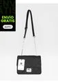 Bolso Manos Libres Elegante Bandolera De Dama Mujer Karla Chacon Sanz Negro de KARLA CHACON