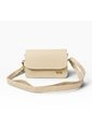 Bolso Manos Libres Casual Karla Chacon Nova Beige de KARLA CHACON