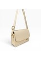 Bolso Manos Libres Casual Karla Chacon Nova Beige de KARLA CHACON