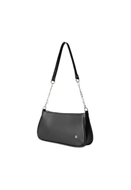 Bolso De Hombro Cartera Mujer Dama Karla Chacon Romy Negro