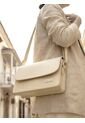 Set De Bolsos Para Mujer Bolso Tote Mila + Bolso Manos Libres Nova + Monedero Karla Chacon Beige de KARLA CHACON